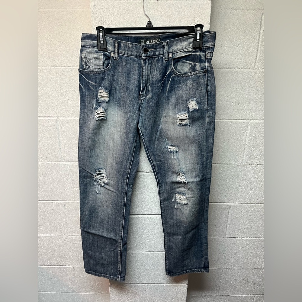 Black Brand Men's Slim Distressed Jeans